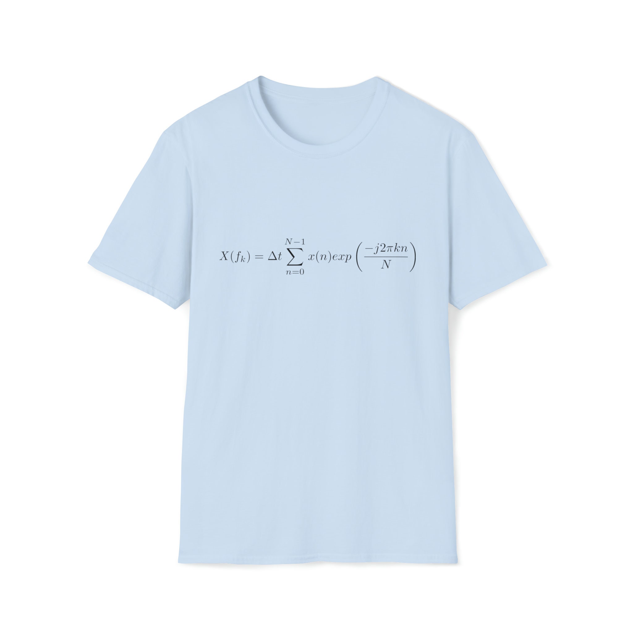 Discrete fourier transform equation unisex t shirt etsy
