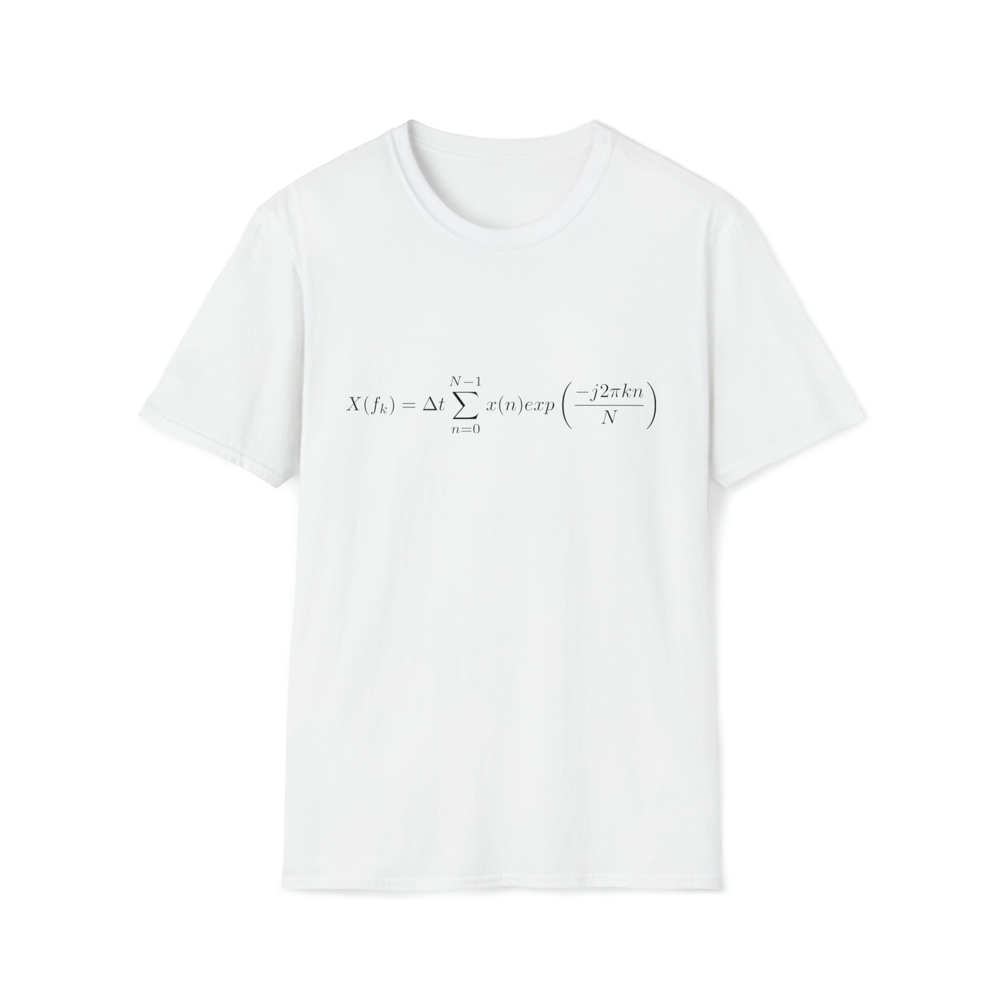 Discrete fourier transform equation unisex t shirt etsy