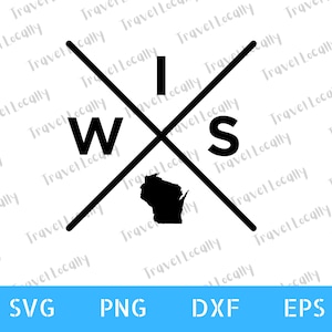 Wisconsin svg, Wisconsin clipart, cutting machine, WI, Transparent Background, svg, 300 dpi png, dxf, eps