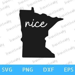 Minnesota svg, outline, Minnesota Nice, MN, Transparent Background, svg, 300 DPI png, dxf, eps
