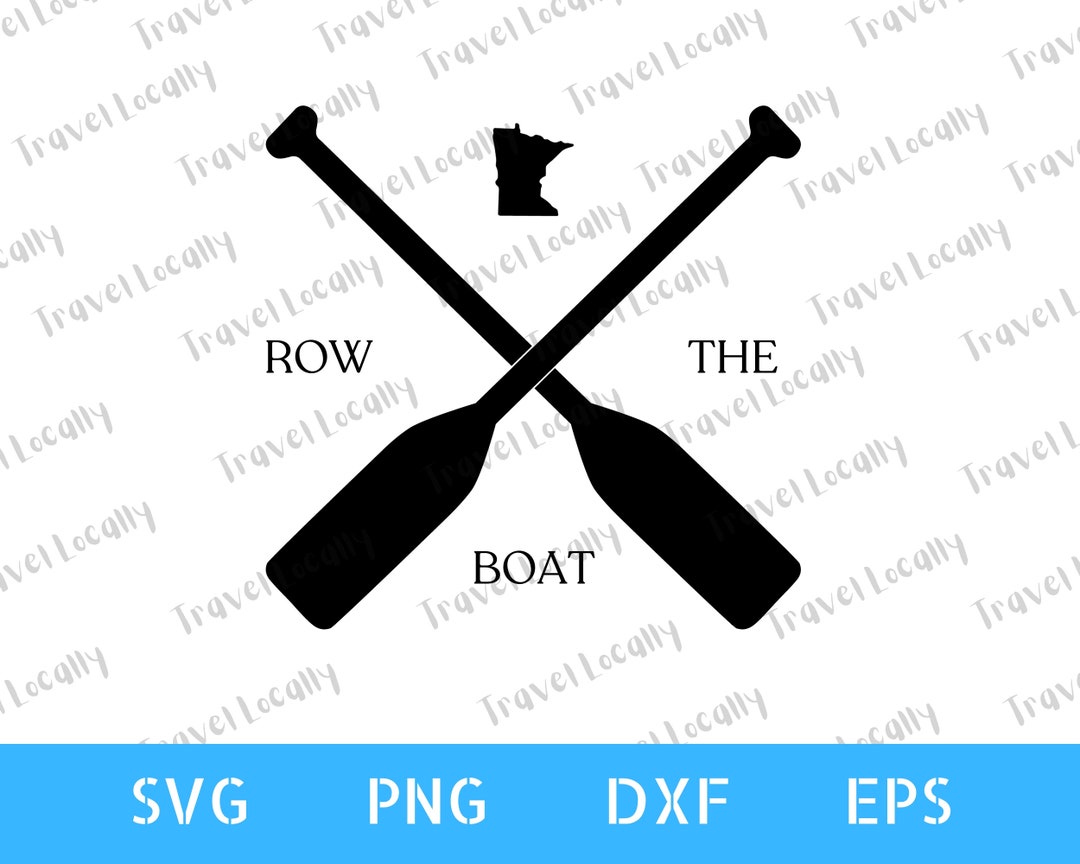 Minnesota Svg, Gophers Svg, Row the Boat, Digital Design Download, Svg
