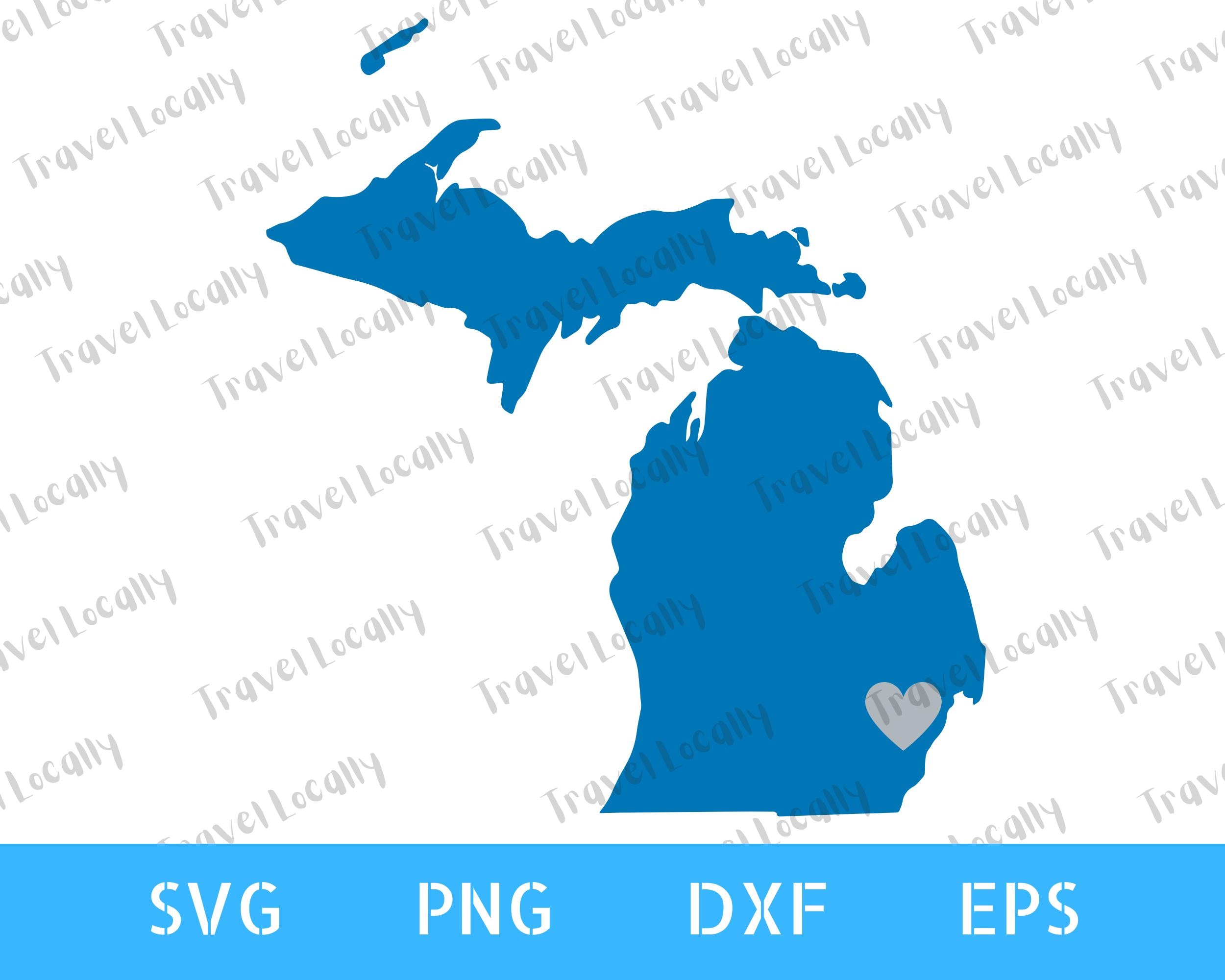 Michigan svg, Detroit svg, Lions png, MI, Files for Cricut, Football, Transparent Background, svg, 300 dpi png, dxf, eps