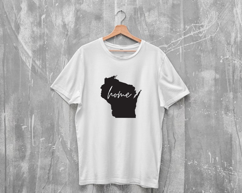 Wisconsin Svg, Home Text Svg, Wisconsin Outline, WI, Transparent ...