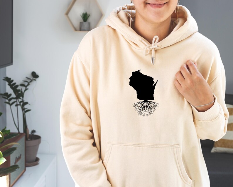 Wisconsin Roots Vector Image Wisconsin Svg, Roots Svg, Wisconsin Outline, WI, Digital Design ...