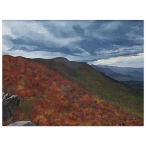 Looking over Shenandoah Valley - Landscape Painting