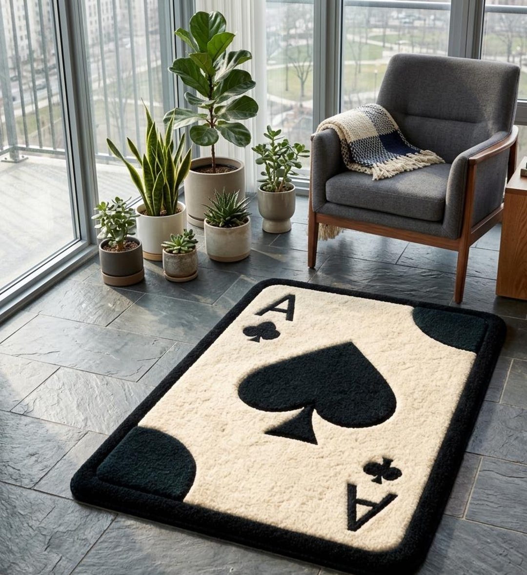 Tapis de jeu de table - 60 x 35 cm - Tapis de jeu de cartes en caoutchouc résistant aux taches - Accessoires de jeu pour la maison, les voyages, le camping