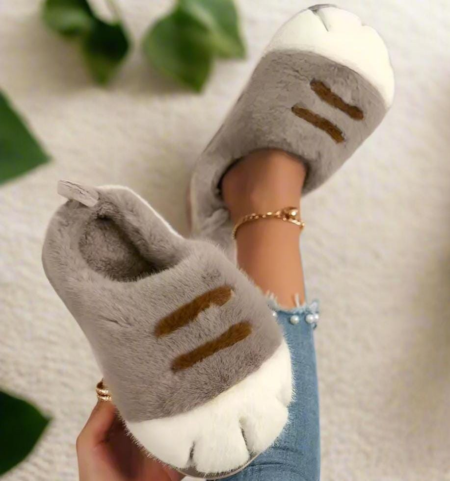 Pantofola Pantofole Zampe Pantofole A Scarpetta Zampa Di Gatto