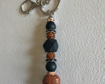Chewbacca Beaded Keychain