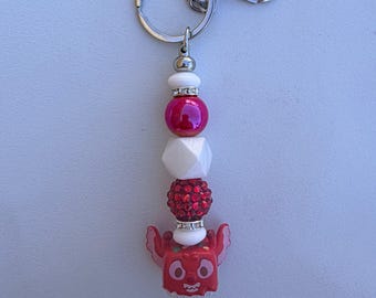 Sizzlin Leroy Beaded Keychain
