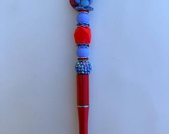 Superhero Stitch Beaded Pen