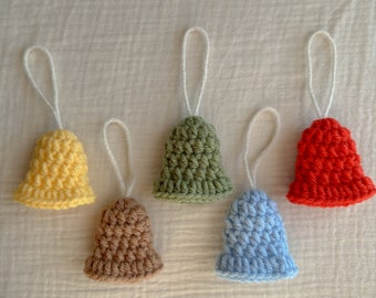 Crochet Christmas Ornaments, Christmas Bell Ornaments, Christmas Tree Ornaments, Gift