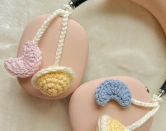 Crochet Moon&Saturn Headphones Accessory/Bag Charm