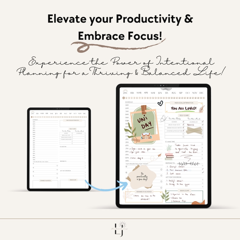 Elevate your productivity and embrace focus so that you can live a life of balance.