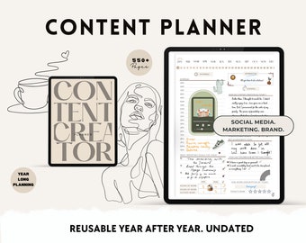 Content Planner, Social Media, Business Plan (PDF)