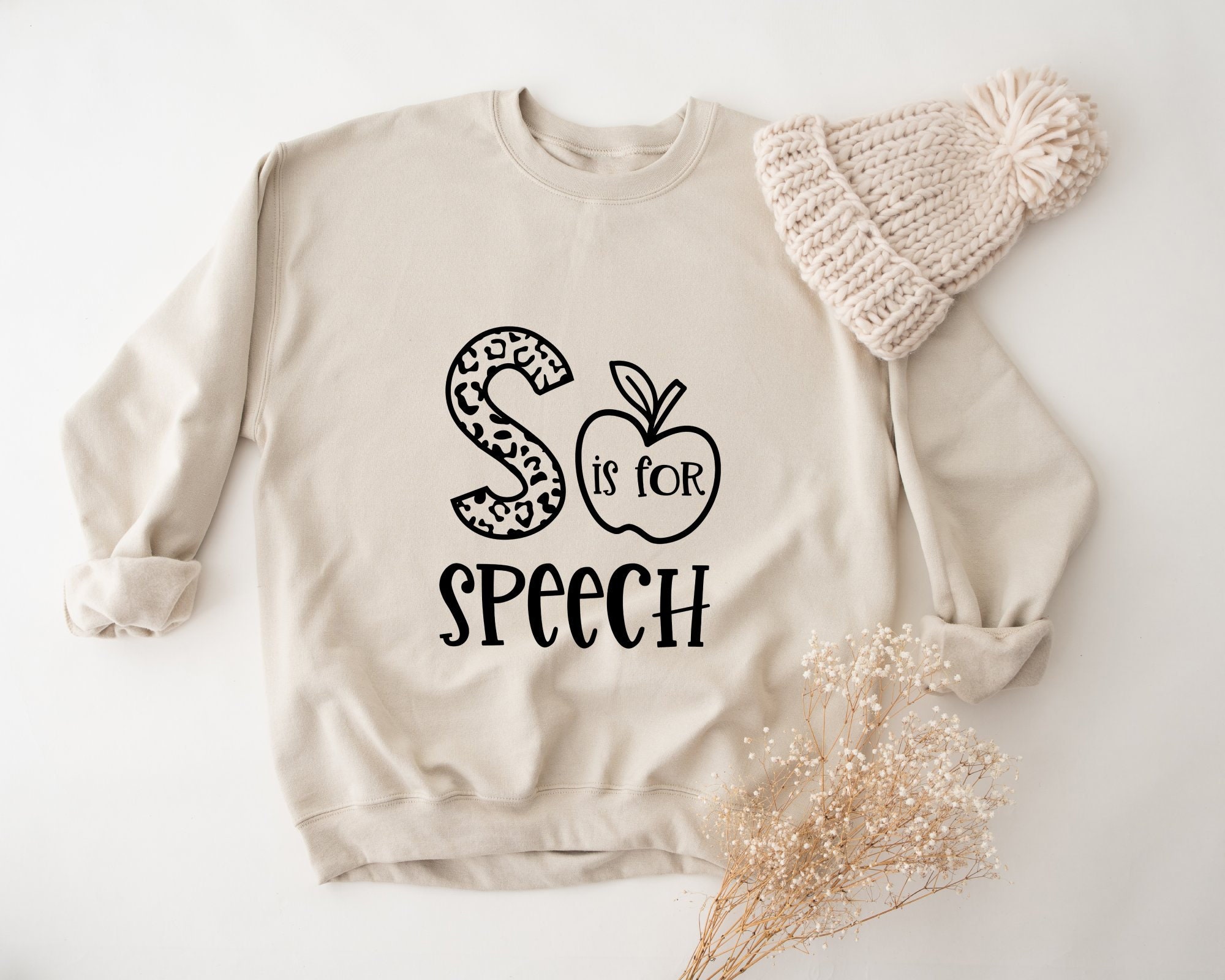 Discover S is For Speech Therapy Sweatshirt, Back to School Gift for Speech Therapist, Speech Therapy Hoodie, SLP Sweatshirt, SLPA Speech Pathology