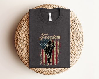 Freedom Shirt, Memorial Day Shirt, American Flag Shirt, USA Flag Shirt, Merica Shirt, USA Flag Tank Top, Fourth of July, Red White and Blue