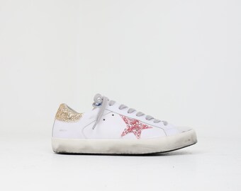 Golden Goose Rose/Gouden sneakers voor dames