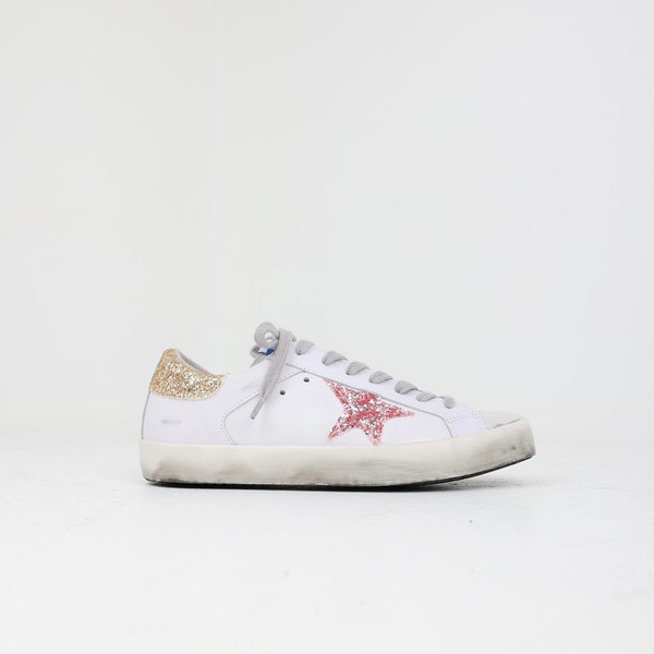 Golden Goose Rose/Gold Sneakers for Women