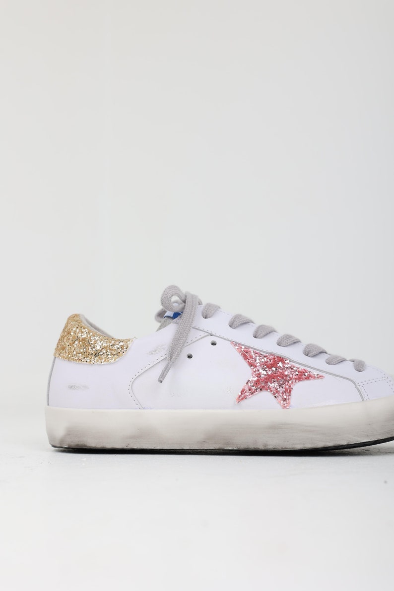 Zapatillas Golden Goose Rosa/Dorado para Mujer imagen 4