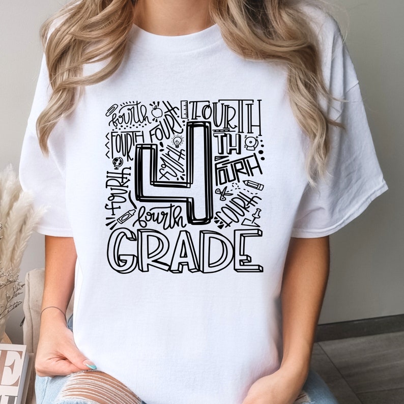 Fourth Grade Teacher Shirt, Teacher Team Shirt, 4th Grade Teacher Gifts ...