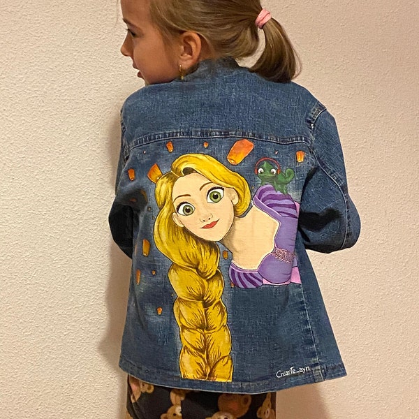 Chaquetas/Cazadoras Personalizadas Pintadas a Mano para Niños