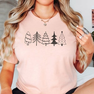 Christmas Tree Tshirt, Christmas Gift, Christmas Tree Shirt, Gift for Her, Gift for Him,Christmas Gifts, Pine Tree Shirt, Christmas Shirt