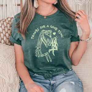 Thanks for a Good Time Tshirt, Praying Mantis Shirt, Funny Weird Shirt, Crazy Shirt, Cute Insect Shirt, Dark Humor Tee, Silly Saying Shirt Bild 2
