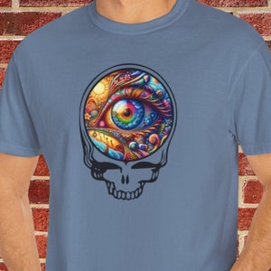 Camisa Ojos del Mundo, Camisa Grateful Dead, Camisa de Concierto, Camisa Robar tu Cara