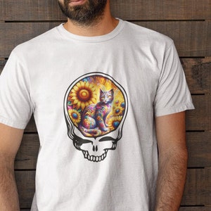 Grateful Dead China Cat Sunflower Inspired Shirt, Deadhead Gift, Concert Shirt, Gift for Dead and Company Fan