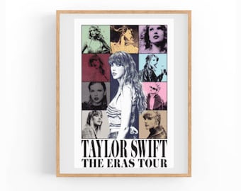 Taylor Swift Eras Tour Cross Stitch Pattern