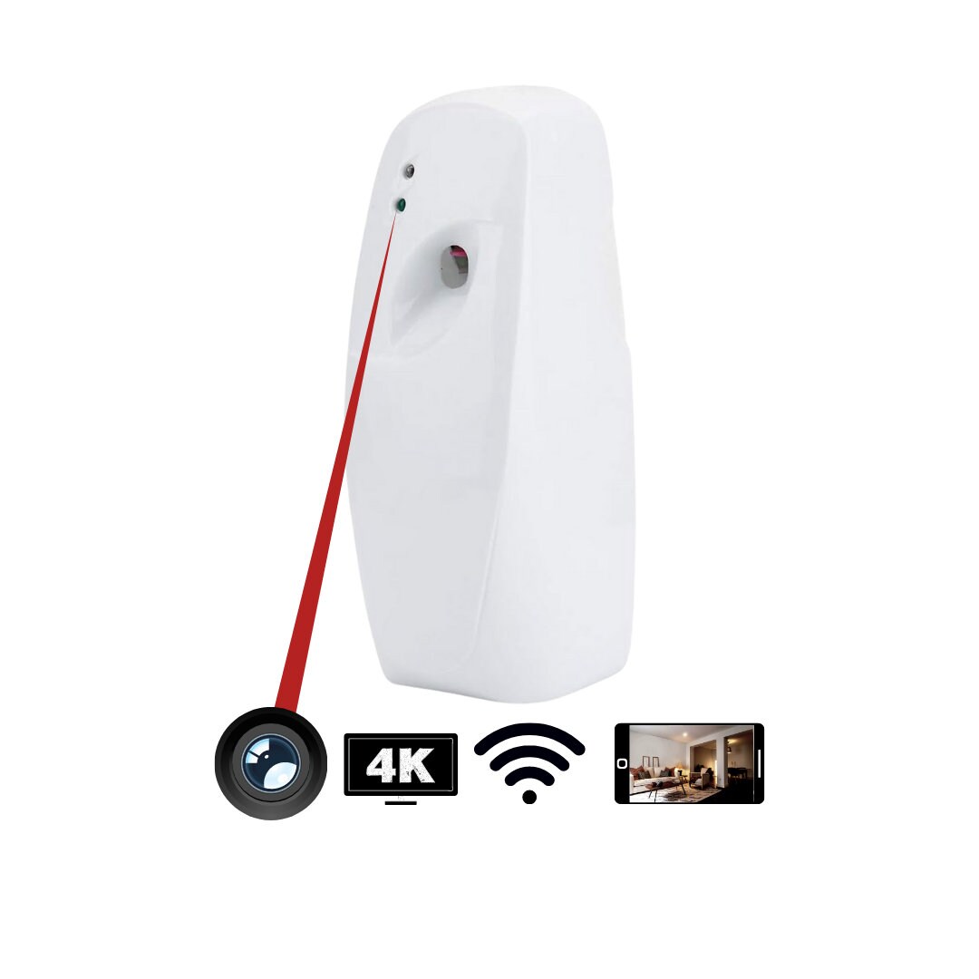 Ultra HD 4K Wifi IP Camera Air Freshener With Motion Detection Etsy