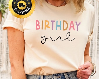 Birthday Girl Shirt, Funny Birthday Party Tee