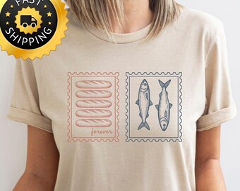 Fisherman Christian T-Shirt: Religious Bible Verse Tee