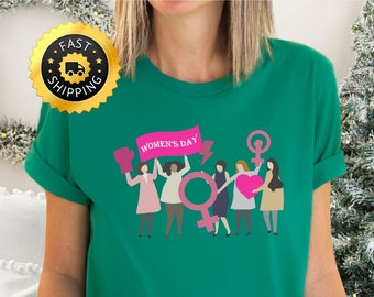 International Women's Day Shirt, Women's Day 2024 Shirt, 8 march Tee, Women's rights Shirt, Embrace Equity Shirt, Female Shirt, Human rights