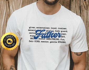 Retro Dad Definition Shirt, Vatertagsgeschenk Tee