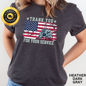 ご奉仕に感謝、メモリアルデーTシャツ、独立記念日アメリカ国旗Tシャツ、復員軍人の日レトロTシャツ、愛国心あふれるTシャツ、独立記念日Tシャツ