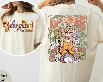 Comfort Colors Disneyland Winnie Pooh and Friends Shirt