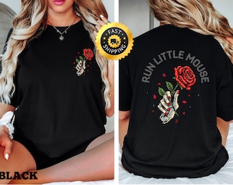 Rose Skeleton Smut Reader Tee, Dark Romance Book Lover Shirt
