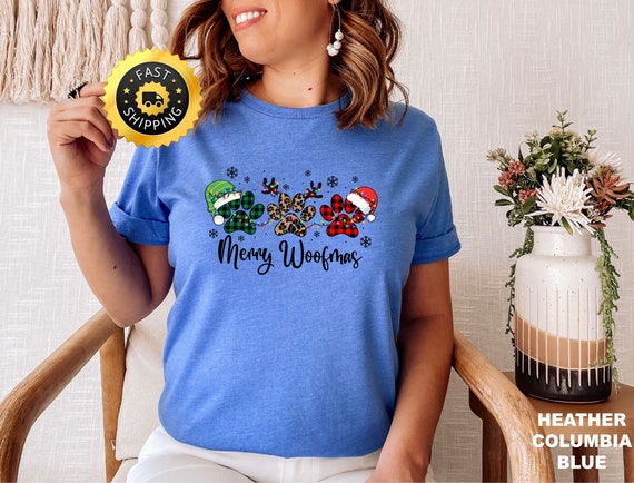 Happy Paw-Lidays Christmas Labradors Santa Hats T-Shirt Happy Paw-Lidays Christmas Labradors Santa Hats T-Shirt