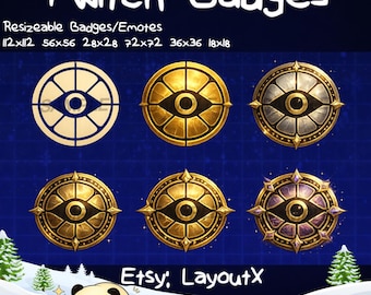 Deadlock Badges, Twitch, Streaming, Gaming, Youtube