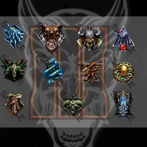 CoD Zombies Ranked Badges - Twitch Sub/Bit Badges/Emotes For Streaming, YouTube Twitch, OBS & StreamlabsOBS