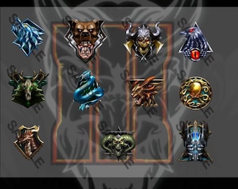 COD Zombies Twitch Badges - Twitch Sub/Bit Badges/Emotes For Streaming, YouTube Twitch, OBS & StreamlabsOBS