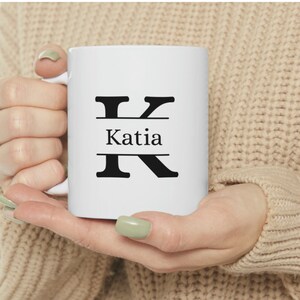 Custom Name Mug, Personlized Name Mug, Personalized Name, Custom Coffee Mug, Personalized Coffee Mug, Gift for Her zdjęcie 4