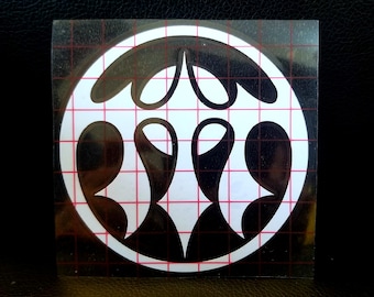 Of The Trees, Memory Palace logo Vinyl Decal, Car Window sticker, 4 inch