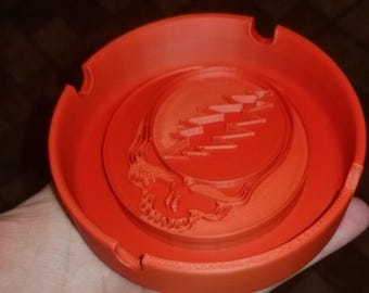 グレイトフルデッド灰皿 グレイトフル・デッド 灰皿 タバコ/ジョイント 頑丈 耐久性 マゼンタ