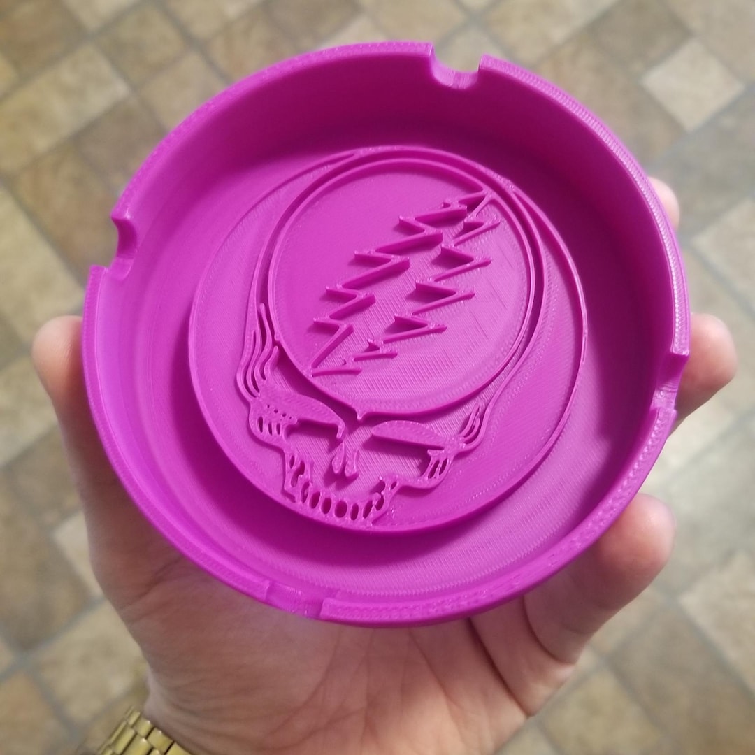 グレイトフルデッド灰皿 グレイトフル・デッド 灰皿 タバコ/ジョイント 頑丈 耐久性 マゼンタ