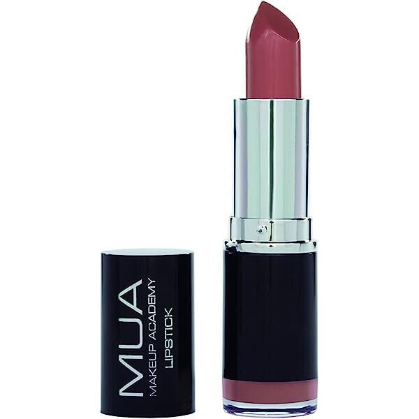 MUA Make Up Academy Lipstick Shade 10 Pink Satin Lip Colour Stick Vegan Make Up Cosmetics