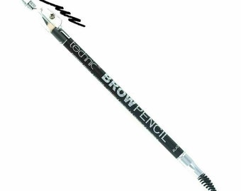 Technik Dark Black Brow Augenbrauenstift Brünett Liner Definer Mit Spoolie Pinsel Spitzer Make Up Kosmetik Kontur