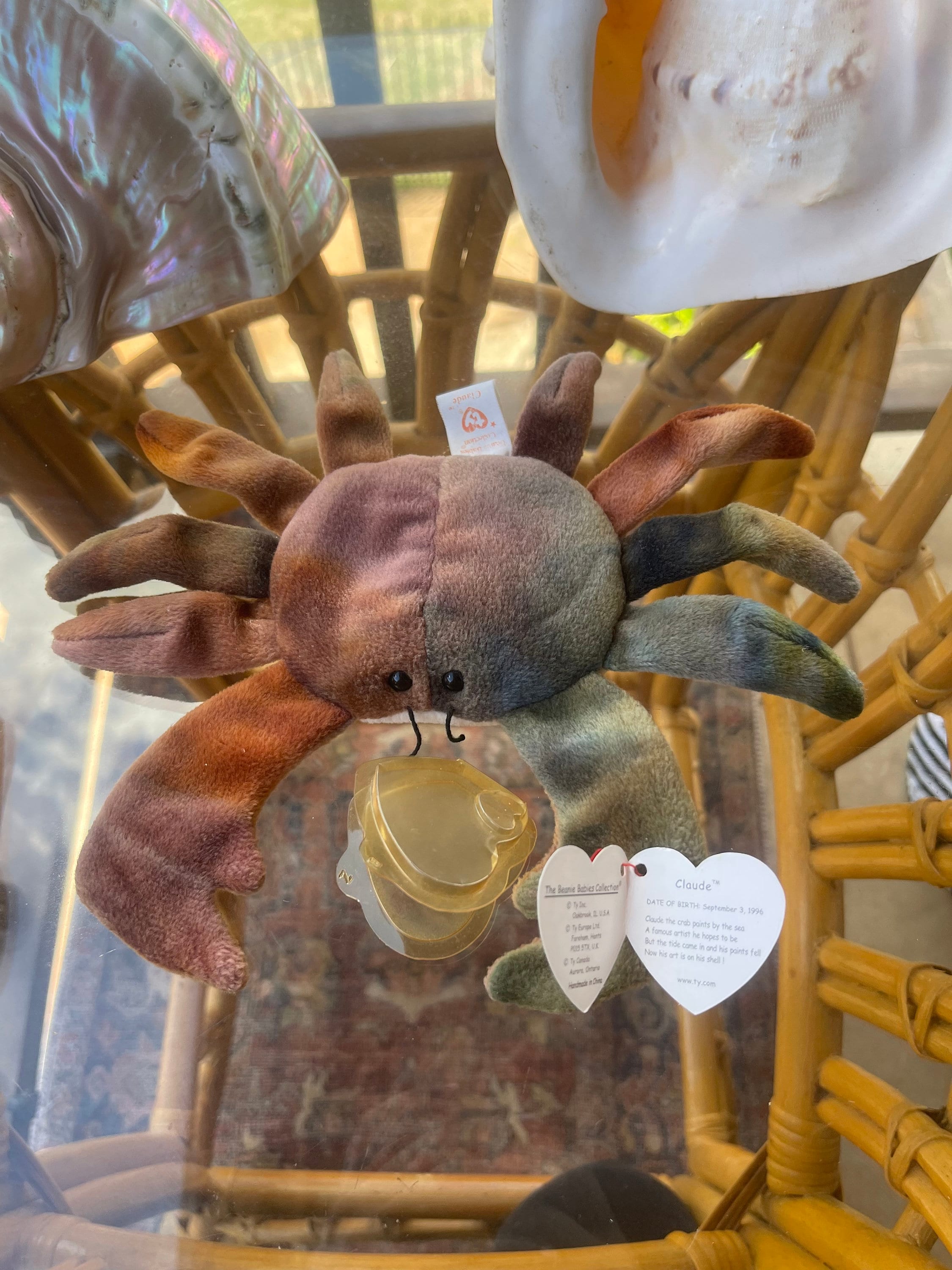 Rare Claude the Crab 1996 Etsy