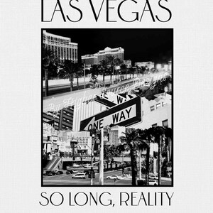 Las Vegas Vintage Inspired Souvenir T-Shirt Design
